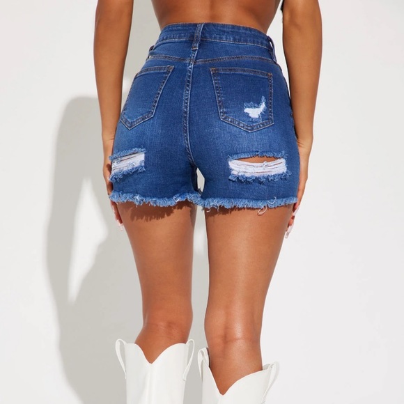 Fashion Nova Rise & Grind Shorts - Picture 7 of 10